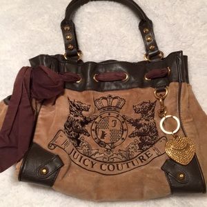 Juicy Couture velour purse